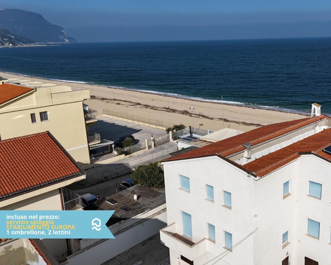 Rs316 - Marcelli, Bilocale In Residence Fronte Mare Pt Exterior photo