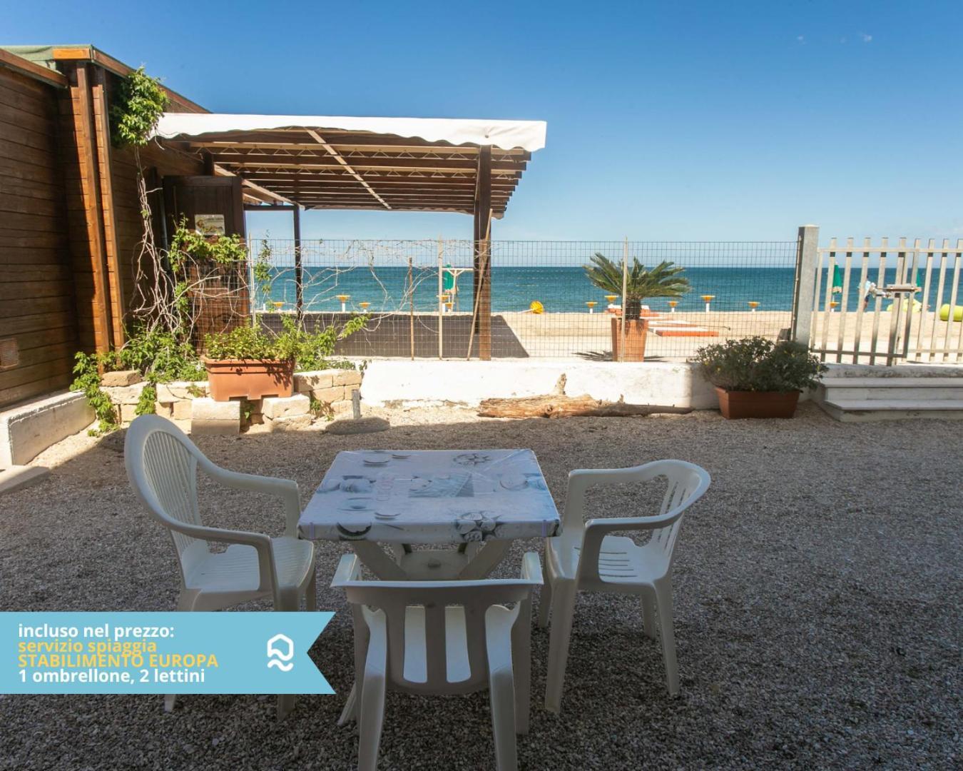 Rs316 - Marcelli, Bilocale In Residence Fronte Mare Pt Exterior photo