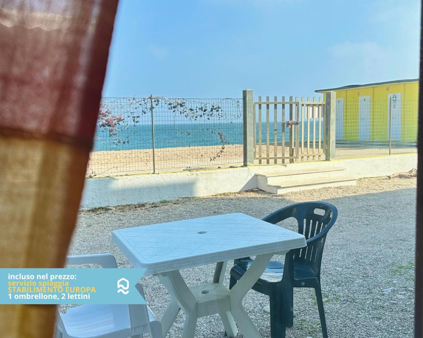 Rs316 - Marcelli, Bilocale In Residence Fronte Mare Pt Exterior photo
