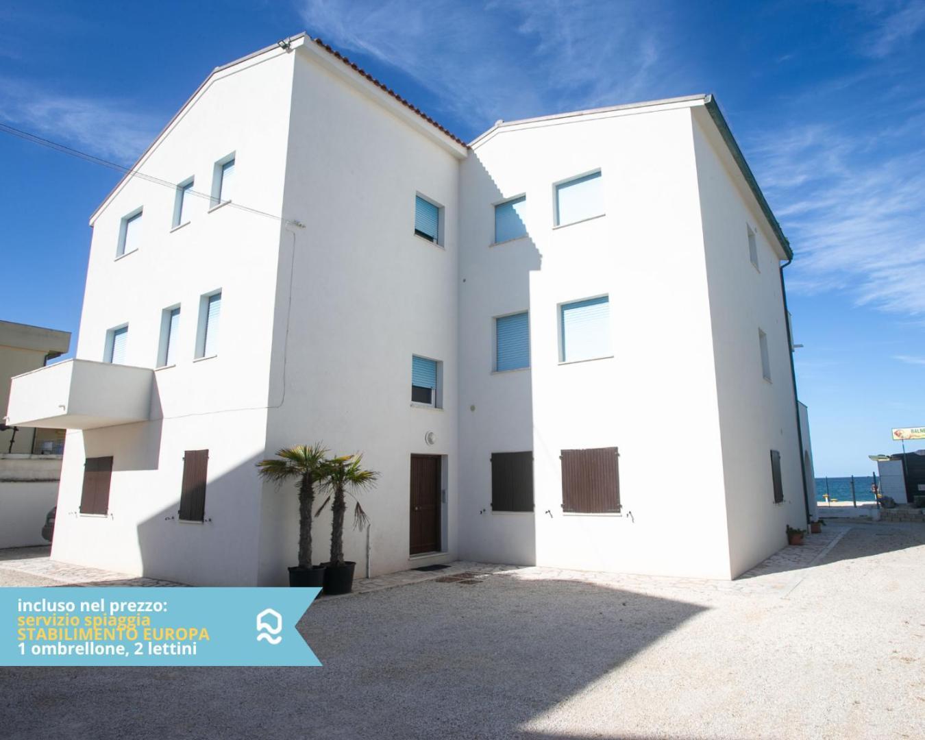 Rs316 - Marcelli, Bilocale In Residence Fronte Mare Pt Exterior photo