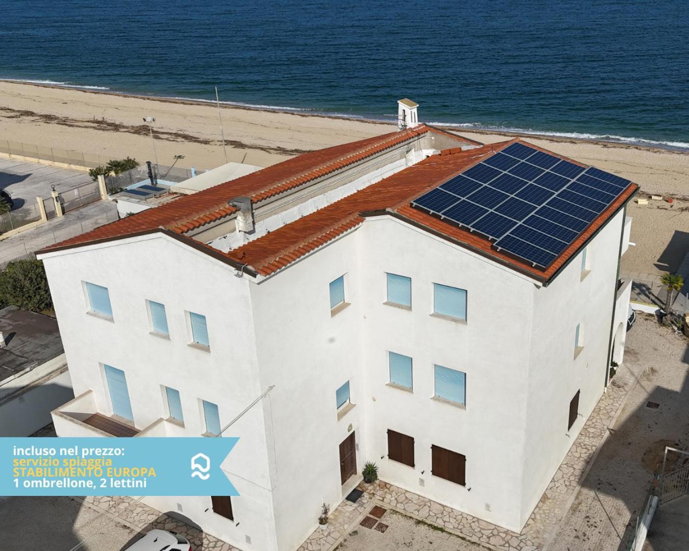 Rs316 - Marcelli, Bilocale In Residence Fronte Mare Pt Exterior photo